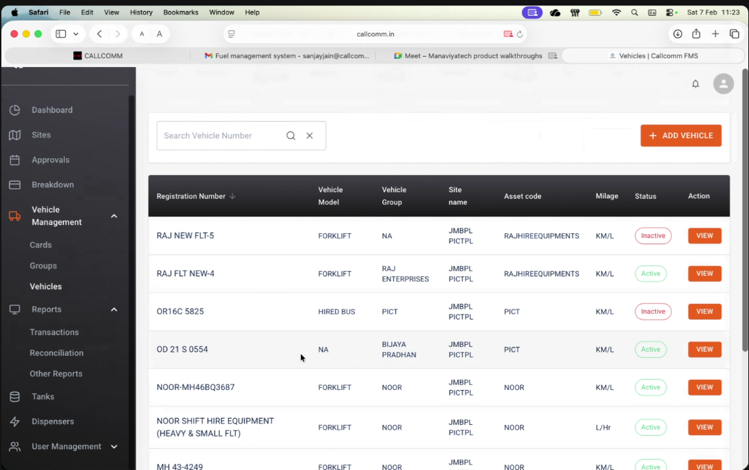 Manage fuel card requests seamlessly with full visibility into requested limits, approved quantities, filled fuel, and approval timelines. Built-in approval workflows reduce misuse and ensure fuel is issued strictly as per authorization.