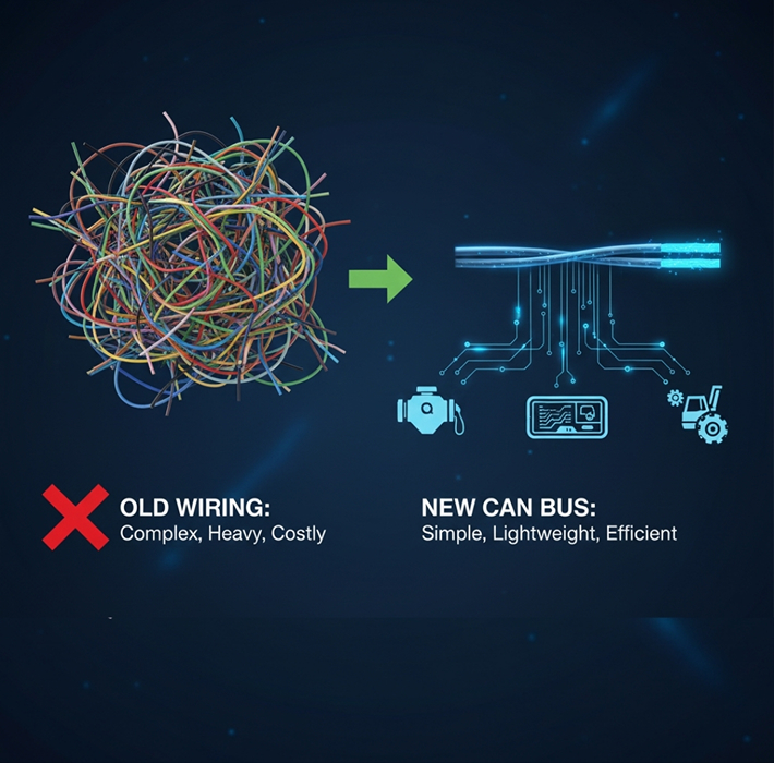 Elimination of Wiring Complexity & Reduction In Costs