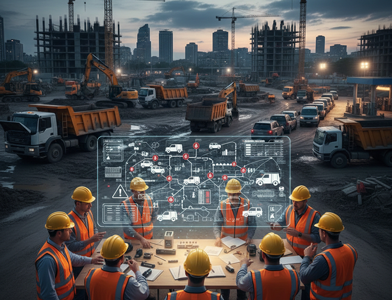 Why Does the Construction Sector Need a Fleet Management System?
