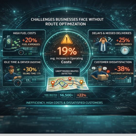 Challenges Businesses Face Without Route Optimization