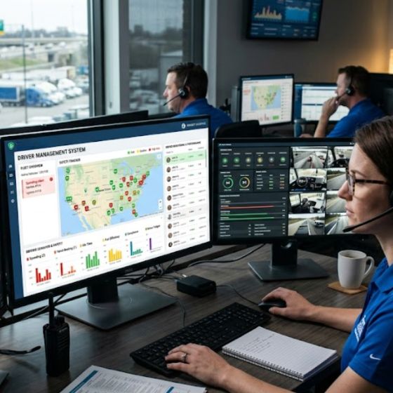Driver Management System for Fleet Safety, Monitoring, and Performance Optimization