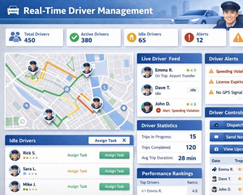 You can track driver activities in real-time through the system’s dashboard feature. The system allows fleet managers to track driver movement in real-time, which can help them resolve any issues that may occur during vehicle operation.